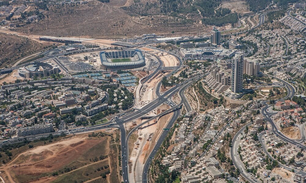 מחלף גולומב - התקדמות 3 במבט מלמעלה